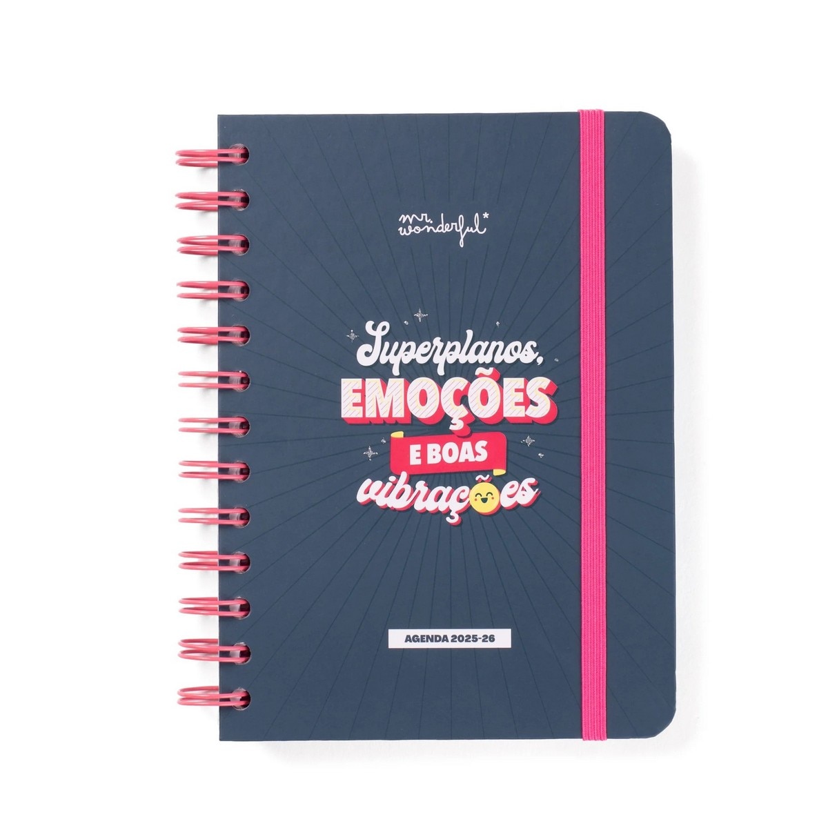 Agenda Wonder pequena 2025-26 Semanal - Superplanos, emoções e boas vibrações 1