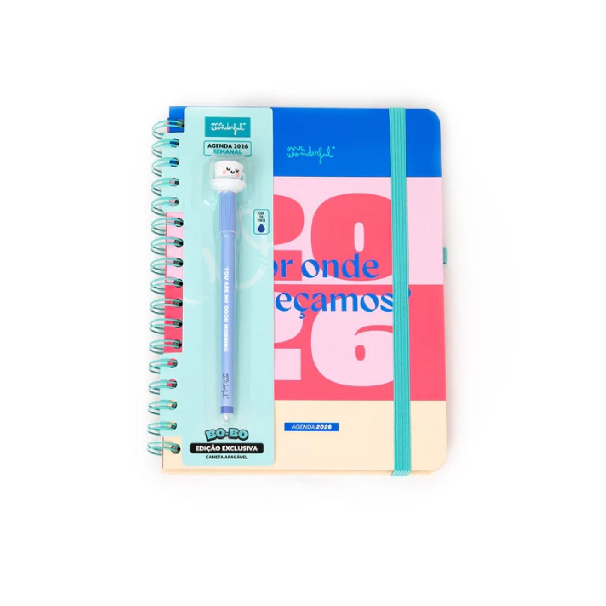 Imagem 0 de Agenda Semanal 12 Meses 2026 Mr Wonderful Office A5 - Por Onde Começamos?