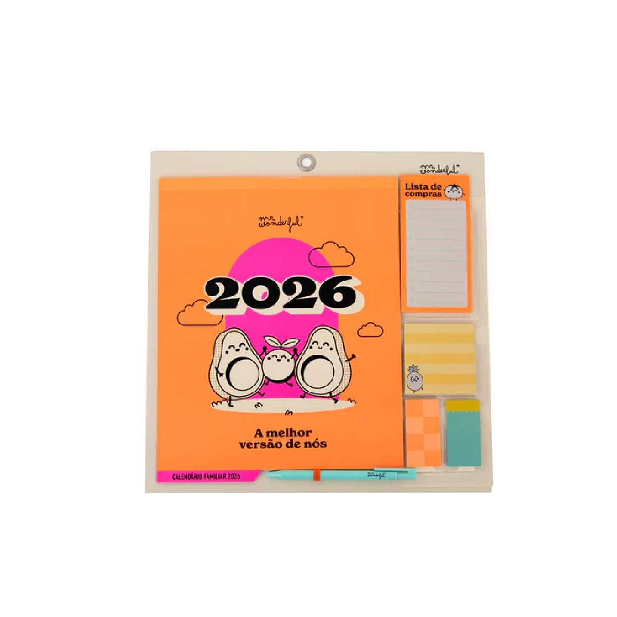 Imagem 0 de Calendário de Parede 2026 Magnético - A Melhor Versão de Nós