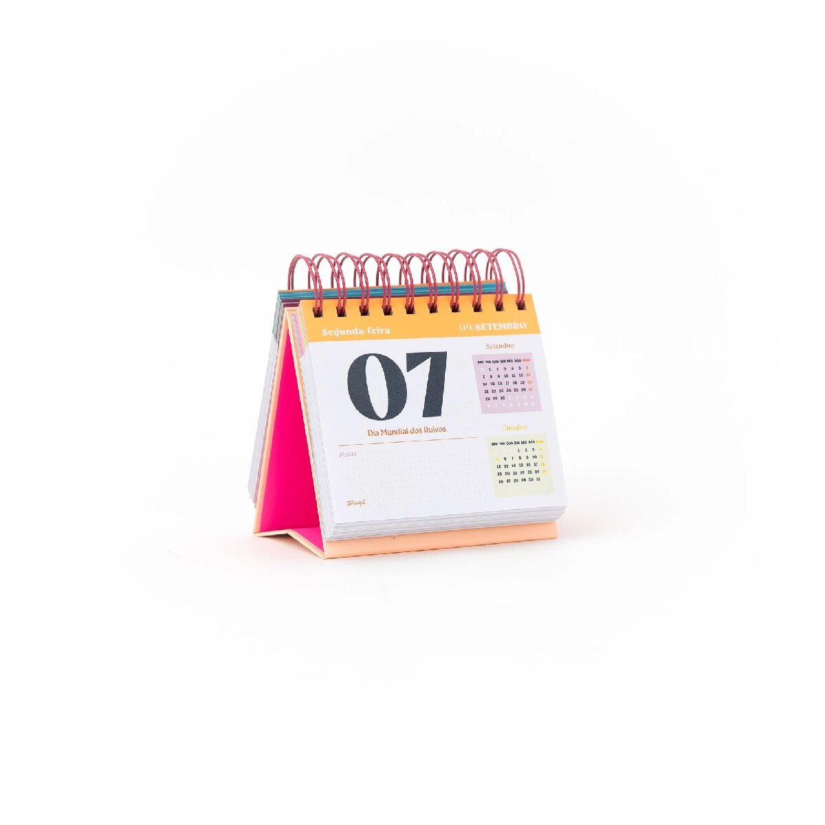 Calendário Diário de Secretária 2026 - Hoje é o Dia 2