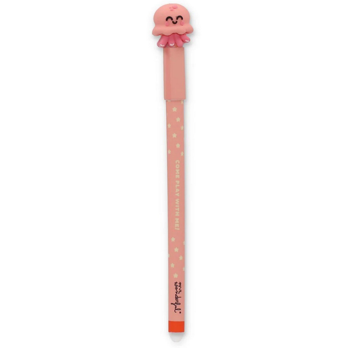 Mr. Wonderful Bo-Bo Uitwisbare Pen – Zeebodemthema – Met Gum – Leuk En Praktisch – Voor School En Kantoor