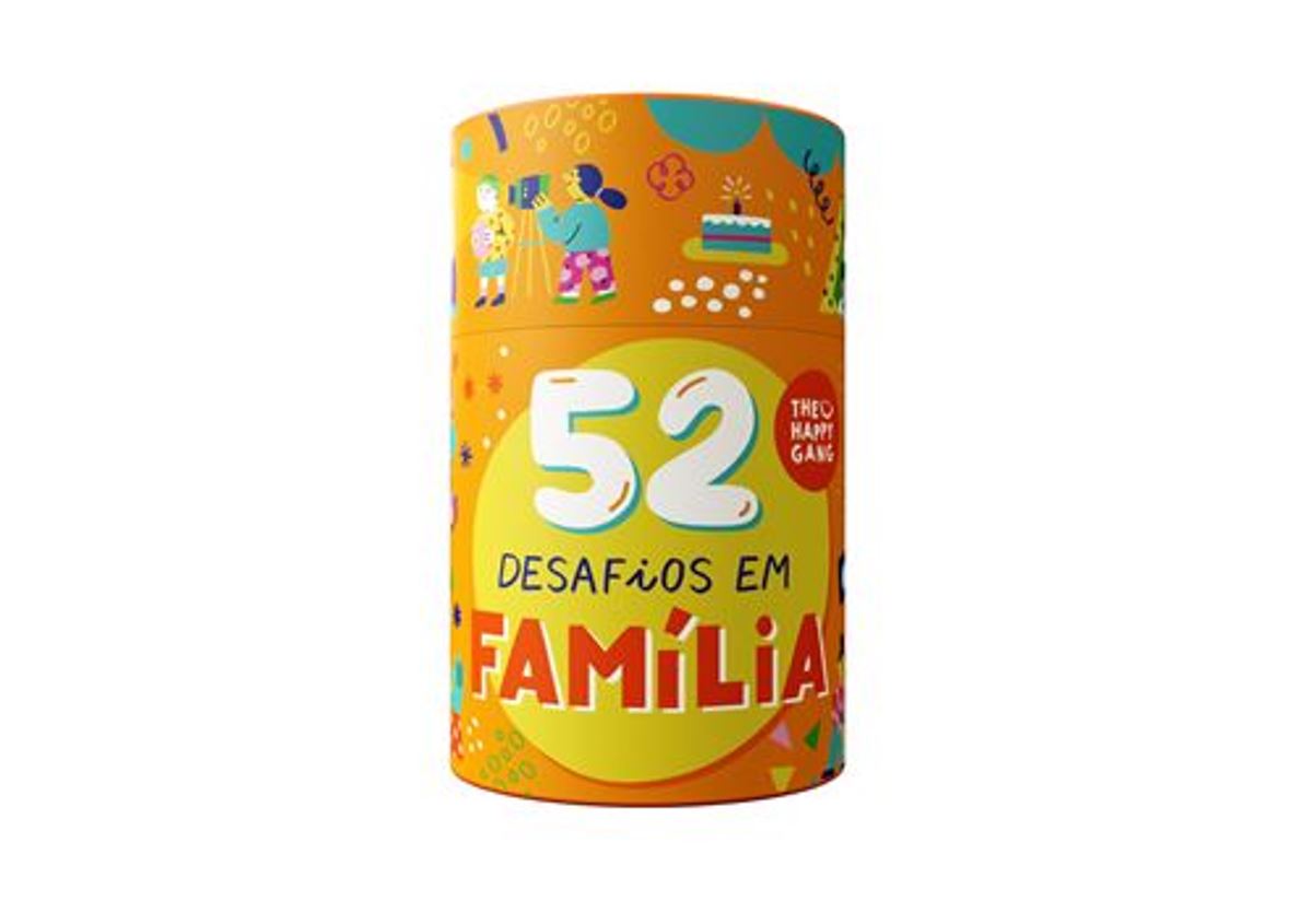 Imagem 0 de Jogo 52 Desafios em Família, The Happy Gang