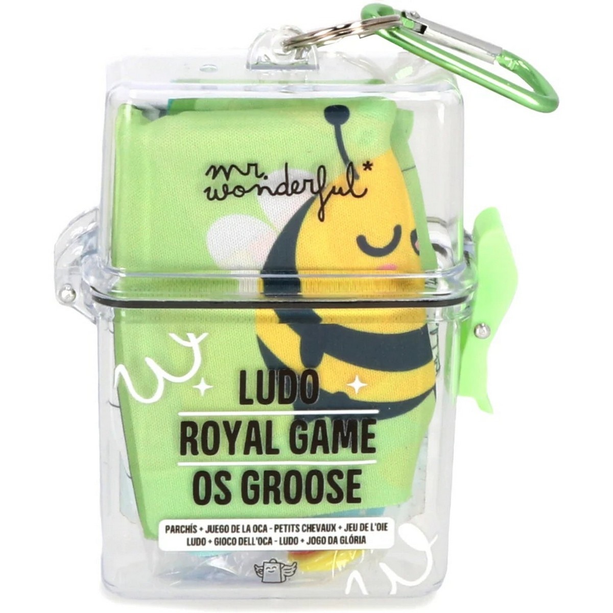 Imagem 0 de Jogo de tabuleiro reversível Mr Wonderful: Ludo + Jogo do Ganso