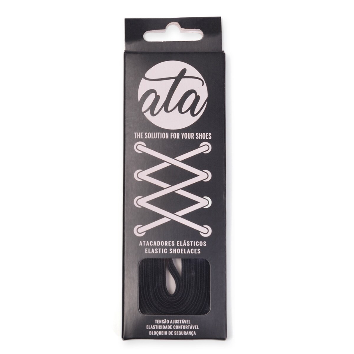 Atacador elástico com sistema ATAFIX preto 6