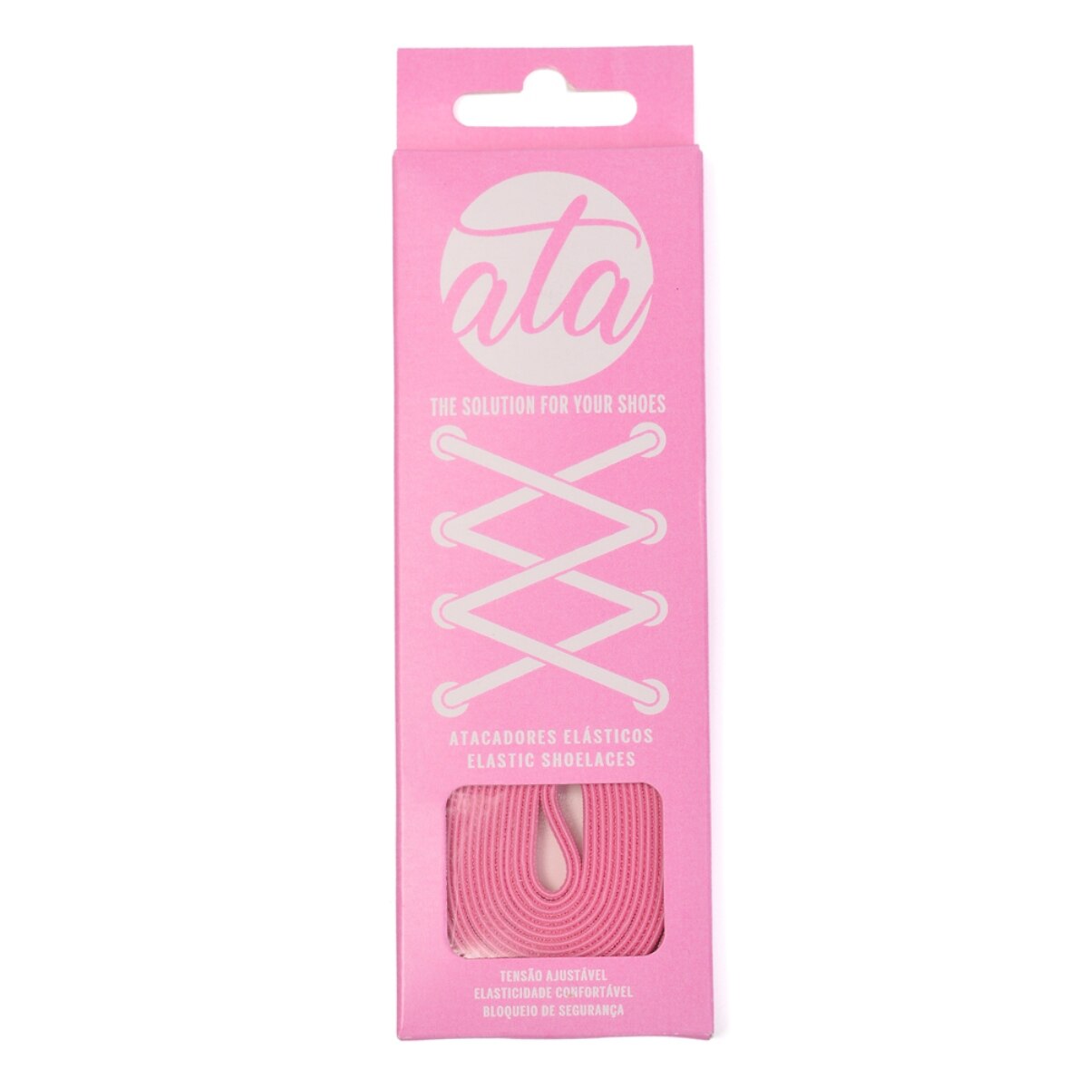 Atacador elástico com sistema ATAFIX rosa-claro 7