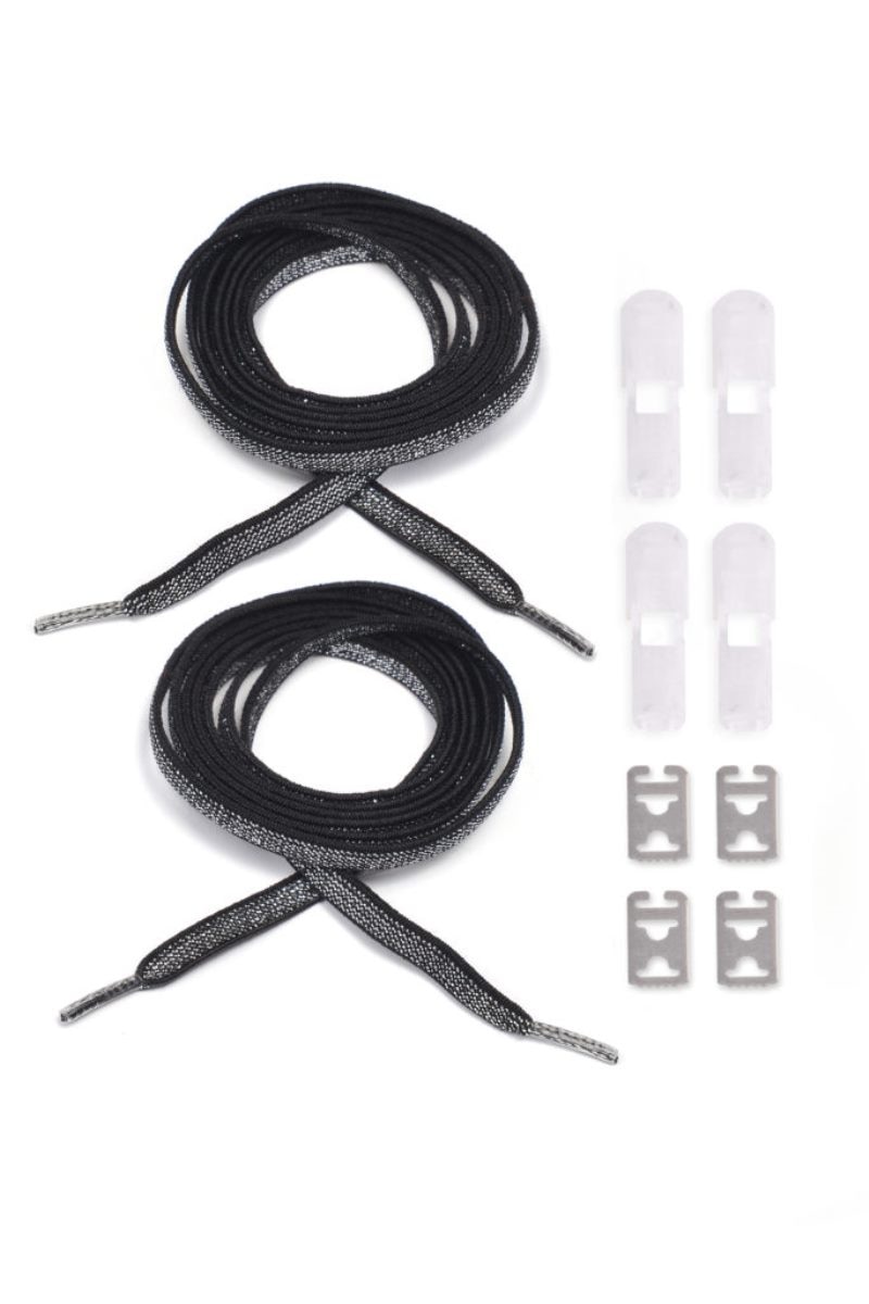 Atacador elástico com sistema ATAFIX preto e prateado 3