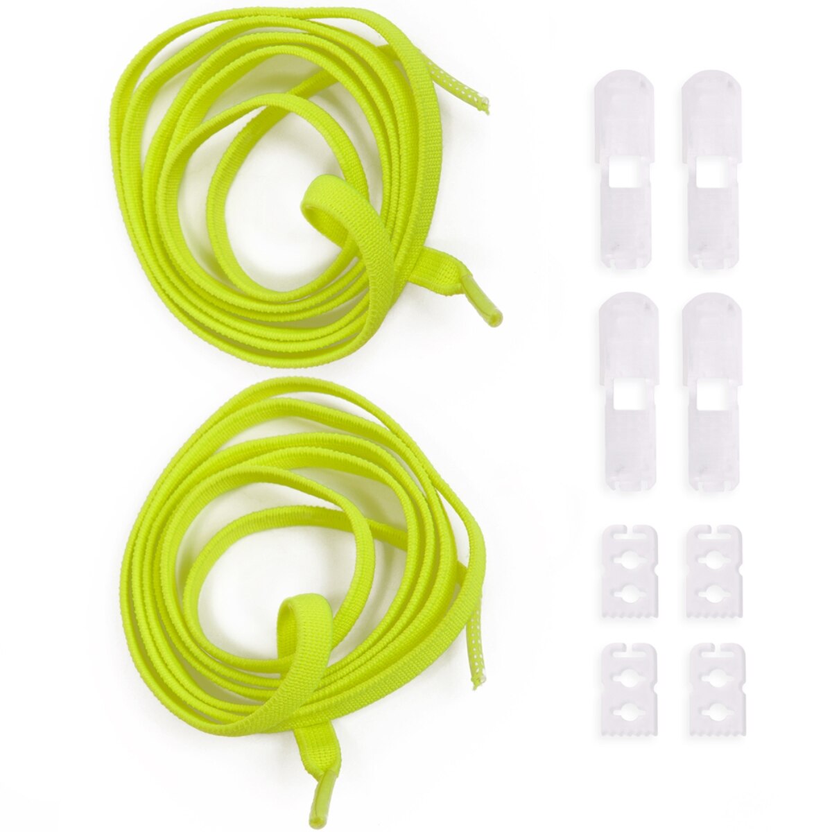 Atacador elástico com sistema ATAFIX amarelo fluorescente 5