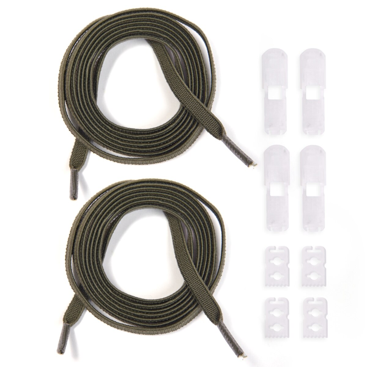 Atacador elástico com sistema ATAFIX verde tropa 3