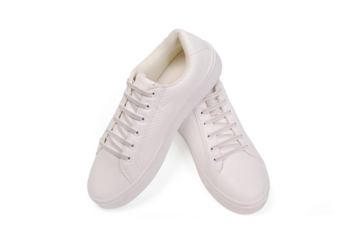 Atacador elástico com sistema ATAFIX branco dourado 3