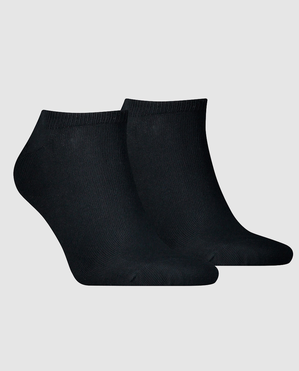 Pack de 2 Pares de Meias pelo Tornozelo Azul-marinho-1