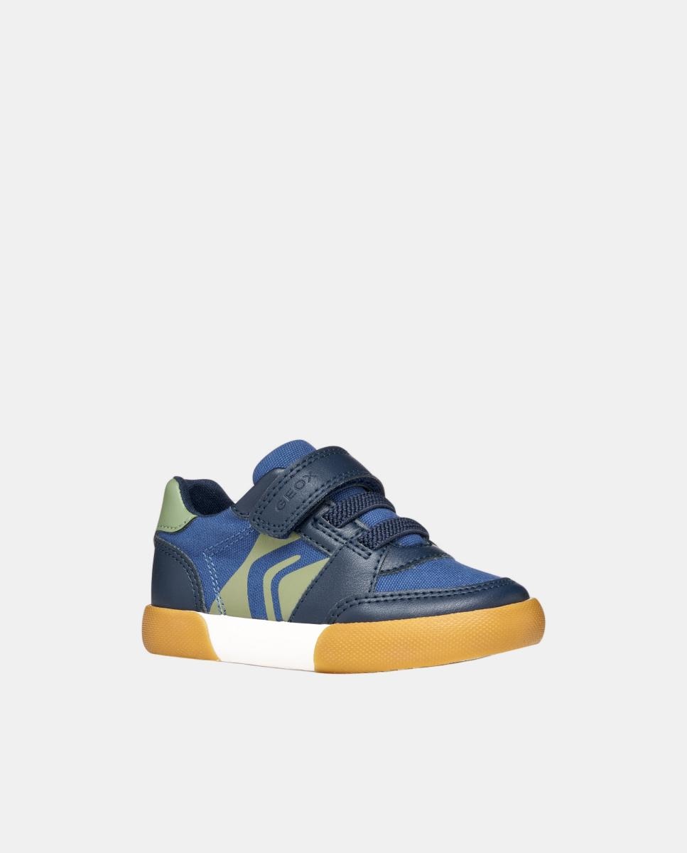 Sapatilhas Low Cut Transpiráveis de Bebé Geox Azul-marinho-5