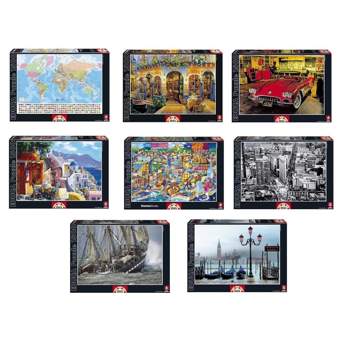 Imagem 0 de Puzzle Educa 1500: Artigo Sortido. Envio realizado de forma aleatória