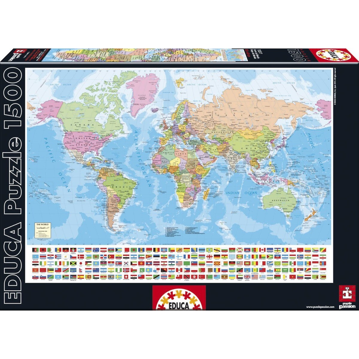 Puzzle Educa 1500: Artigo Sortido. Envio realizado de forma aleatória 8