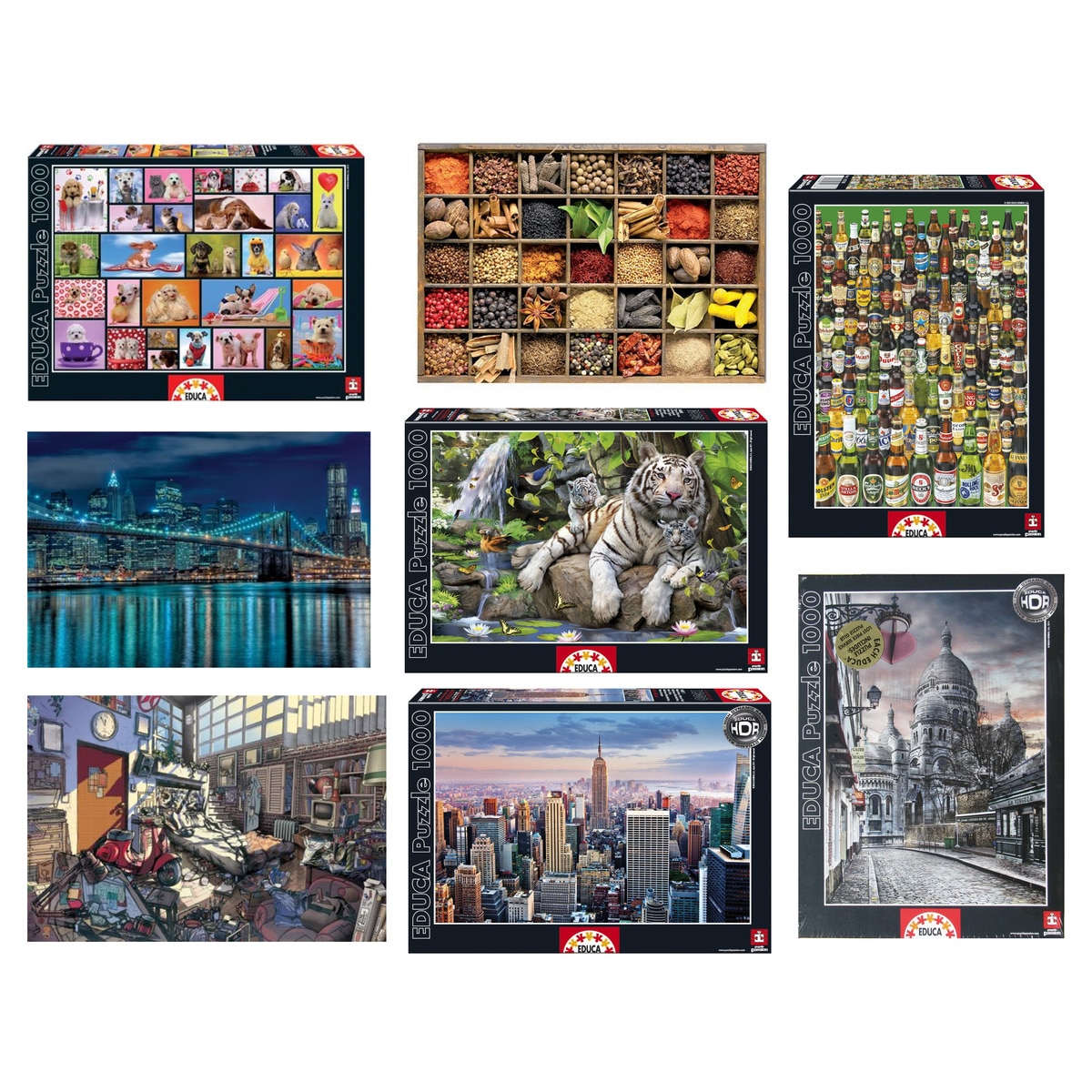 Puzzle 68 x 48 cm - 1000 Peças 1