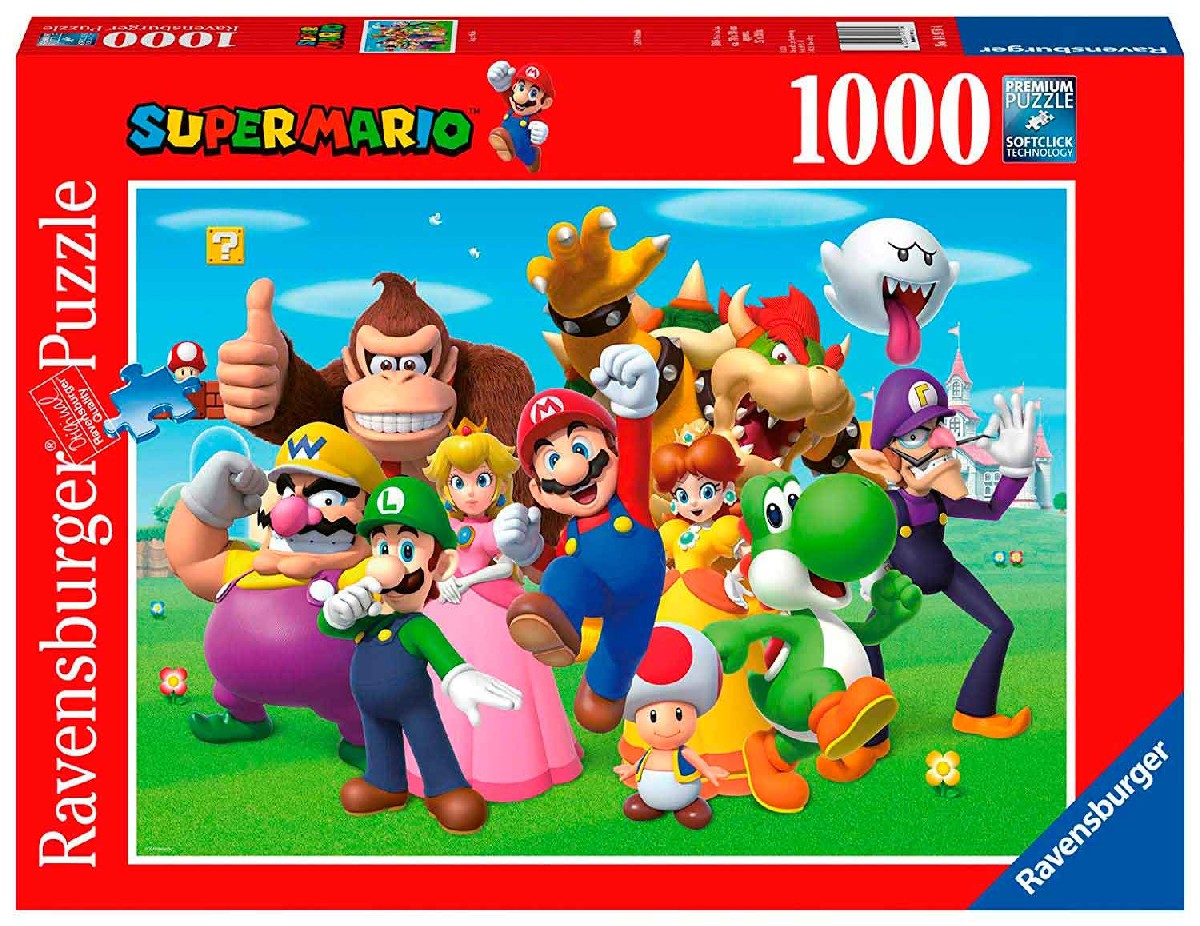 Imagem 0 de Puzzle Ravensburger Super Mario Bros. 1000 Peças