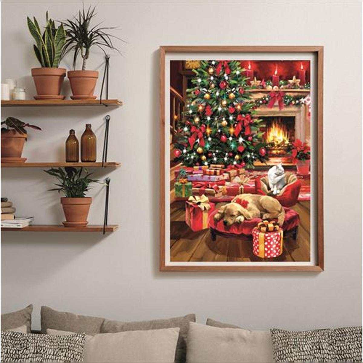 Puzzle Classic Christmas Collection: Christmas By The Fire 1000 Peças 3