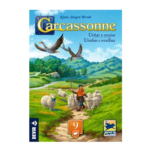 Jogo Carcassonne Expansão 9: Vinhas e Ovelhas 2