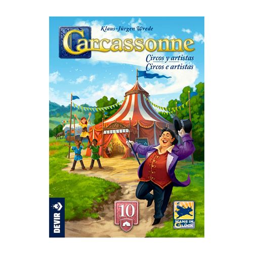 Jogo Carcassonne Expansão 10: Circos e Artistas 2