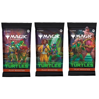 Imagem 0 de Trading Card Game Magic the Gathering - Teenage Mutant Ninja Turtles, Modelos Sortidos, Envio aleatório