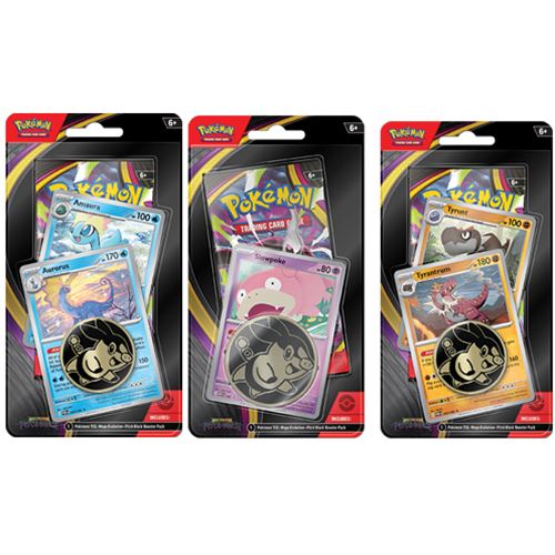 Imagem 0 de Trading Card Game Pokémon Mega Evolution: Pitch Black Checklane - 1 Booster -Modelos Sortido Envio Aleatório