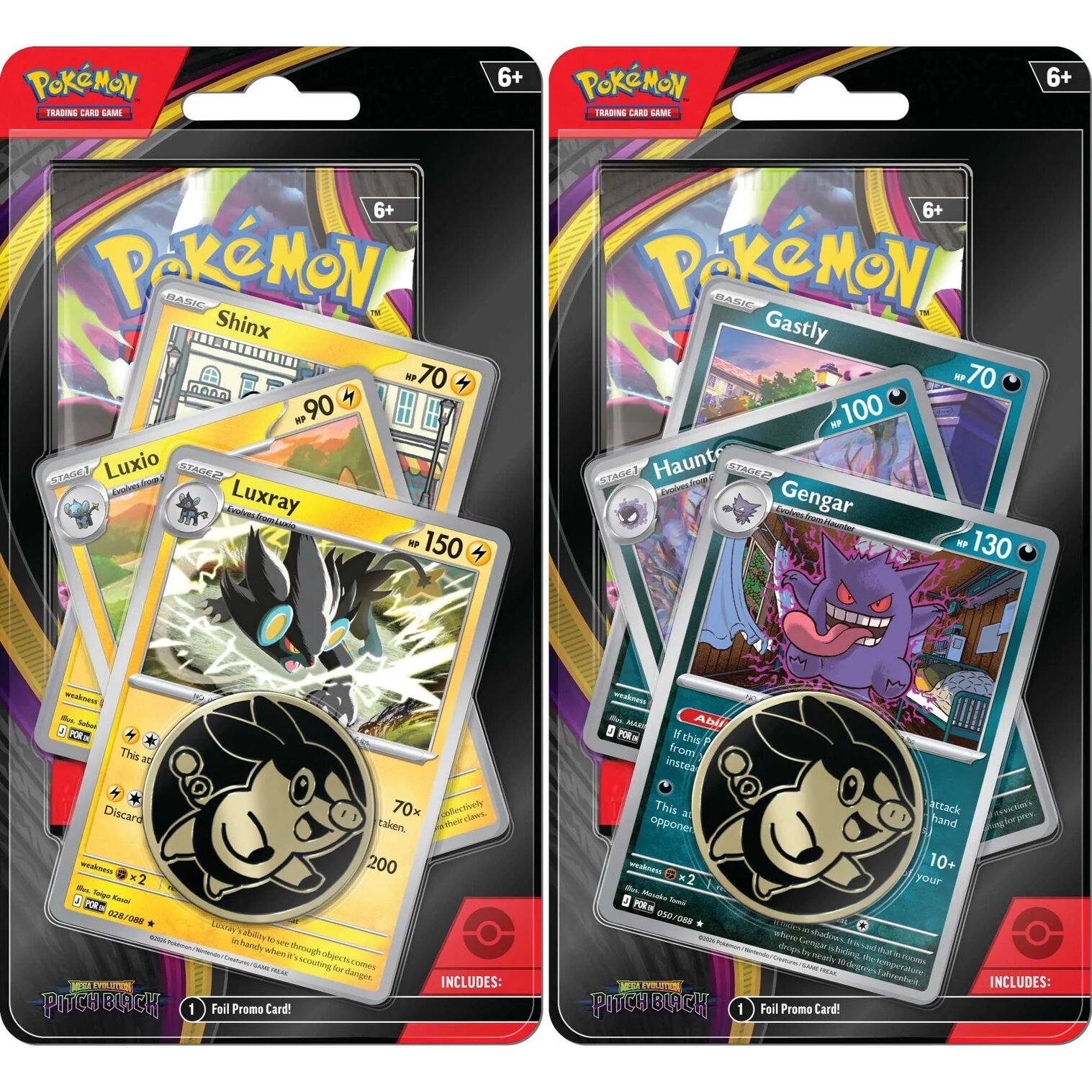 Imagem 0 de Pokémon TCG: Mega Evolution Pitch Black - Premium Checklane CDU Modelo Sortido Envio Aleatório