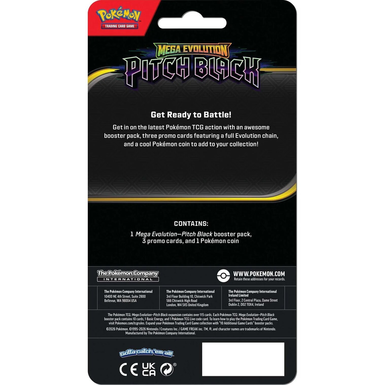 Pokémon TCG: Mega Evolution Pitch Black - Premium Checklane CDU Modelo Sortido Envio Aleatório 4