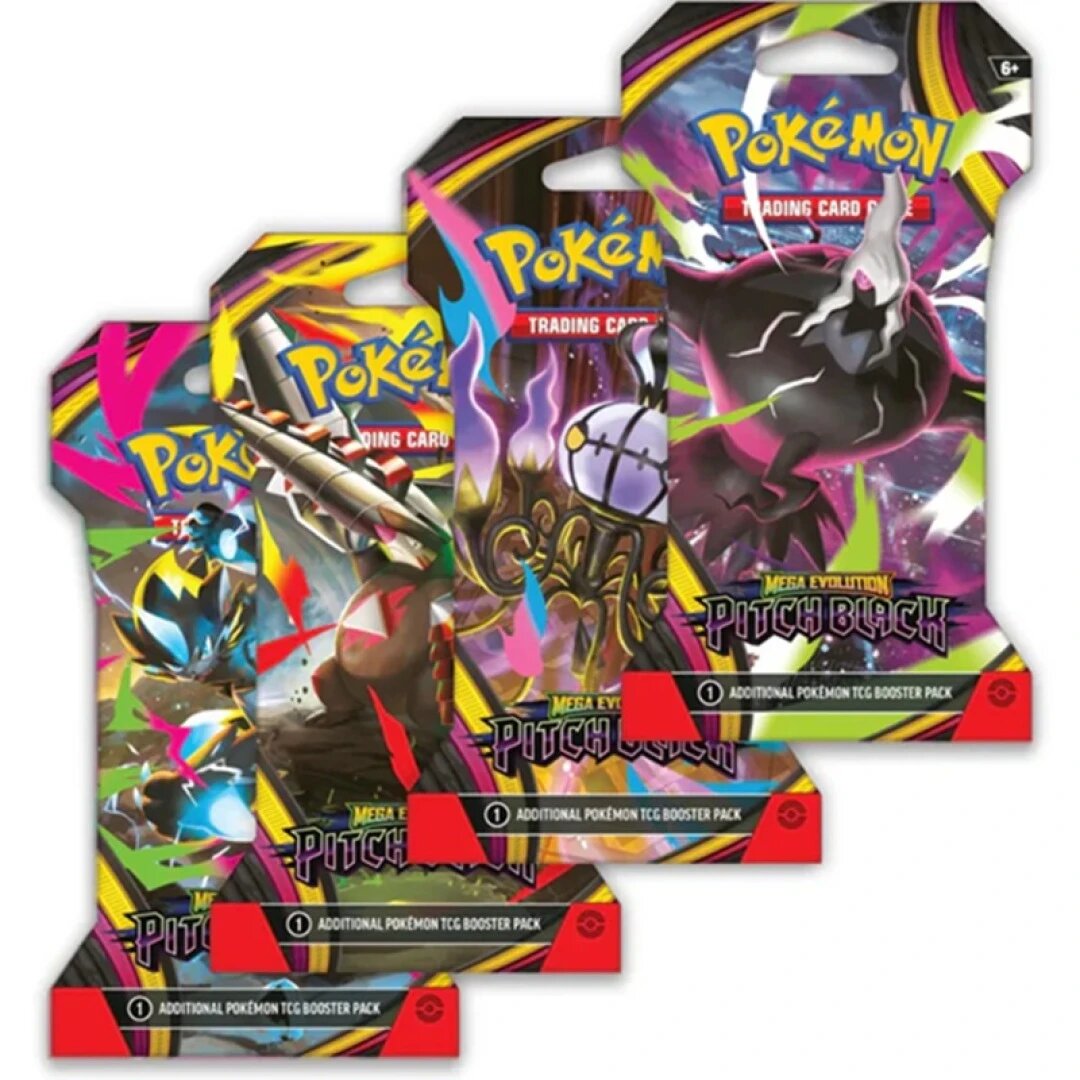 Imagem 0 de Pokemon TCG: Pitch Black Booster Pack Modelo Sortido Envio Aleatório