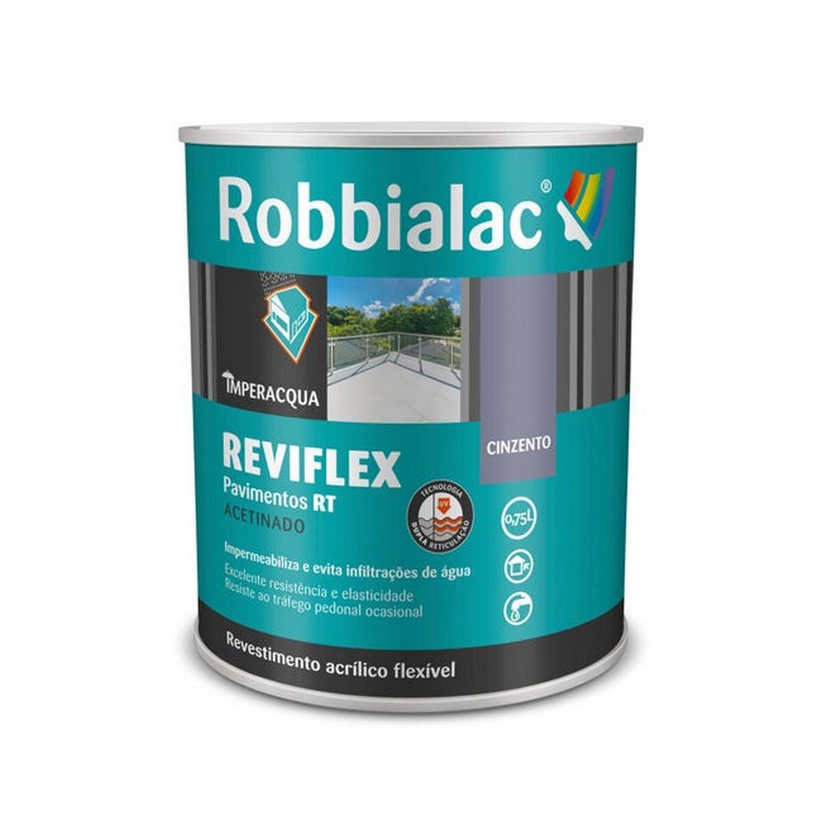 Impermeabilizante Acrílico para Pavimento - 750ml 1