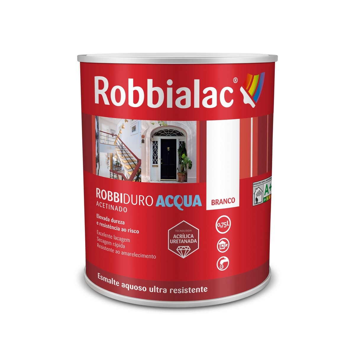 Imagem 0 de Robbiduro Acqua Acetinado Branco - 750 ml