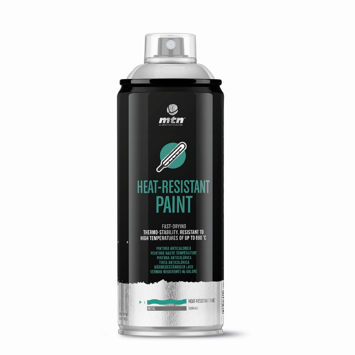 Imagem 0 de Spray de Tinta Resistente a Alta Temperatura - 400 ml