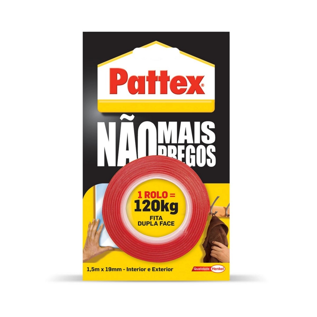 Imagem 0 de Não Mais Pregos Fita Dupla Face 120 Kg