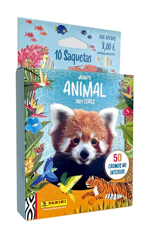 Imagem 0 de Ecoblister 10 Saquetas Mundo Animal 1001 Cores