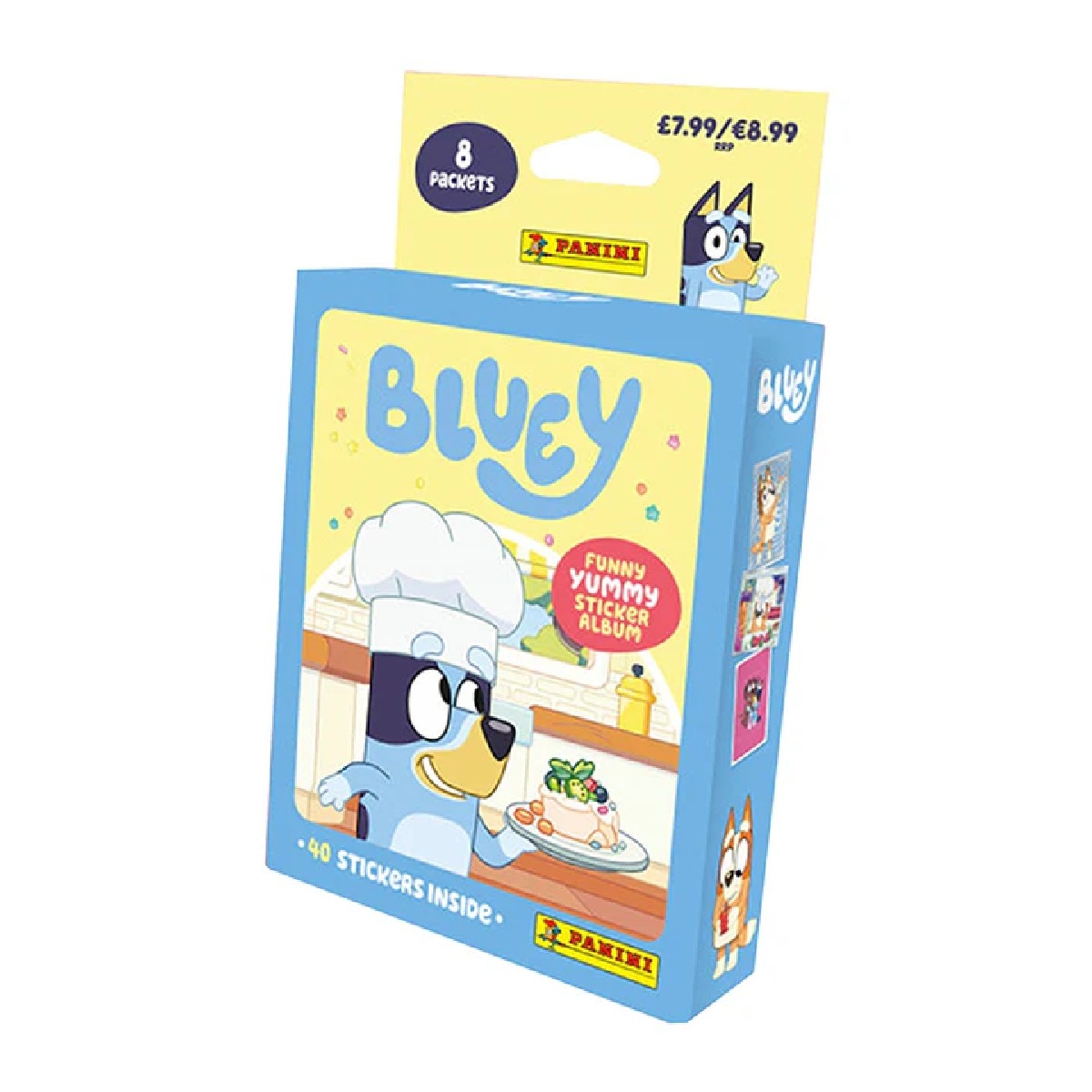Bluey Funny Yummy Sticker Collection - Artigo Sortido. Envio realizado de forma aleatória 5