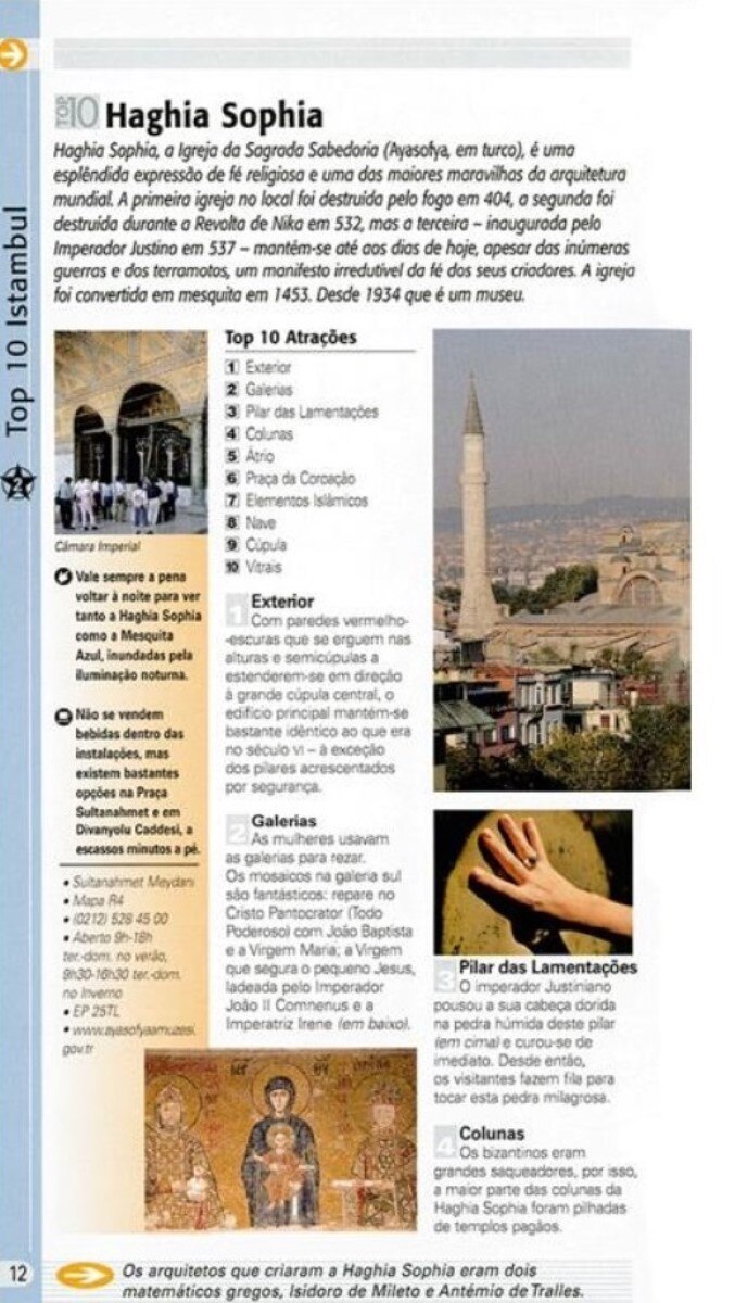 Guias de Viagem Porto Editora - Top 10 Istambul 2