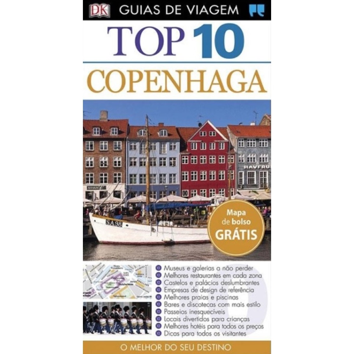 Guias de Viagem Porto Editora - Top 10 Copenhaga 1