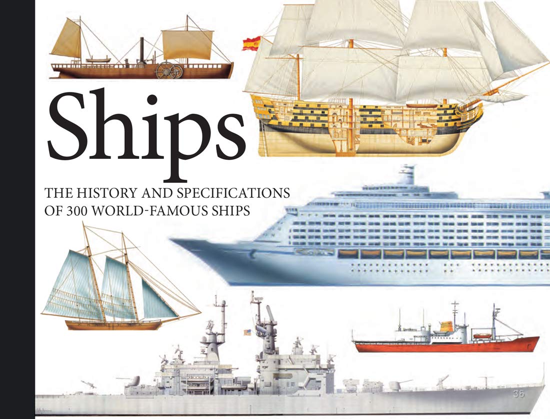 Imagem 0 de Ships: The History and Specifications of 300 World-Famous Ships (Mini Landscape)