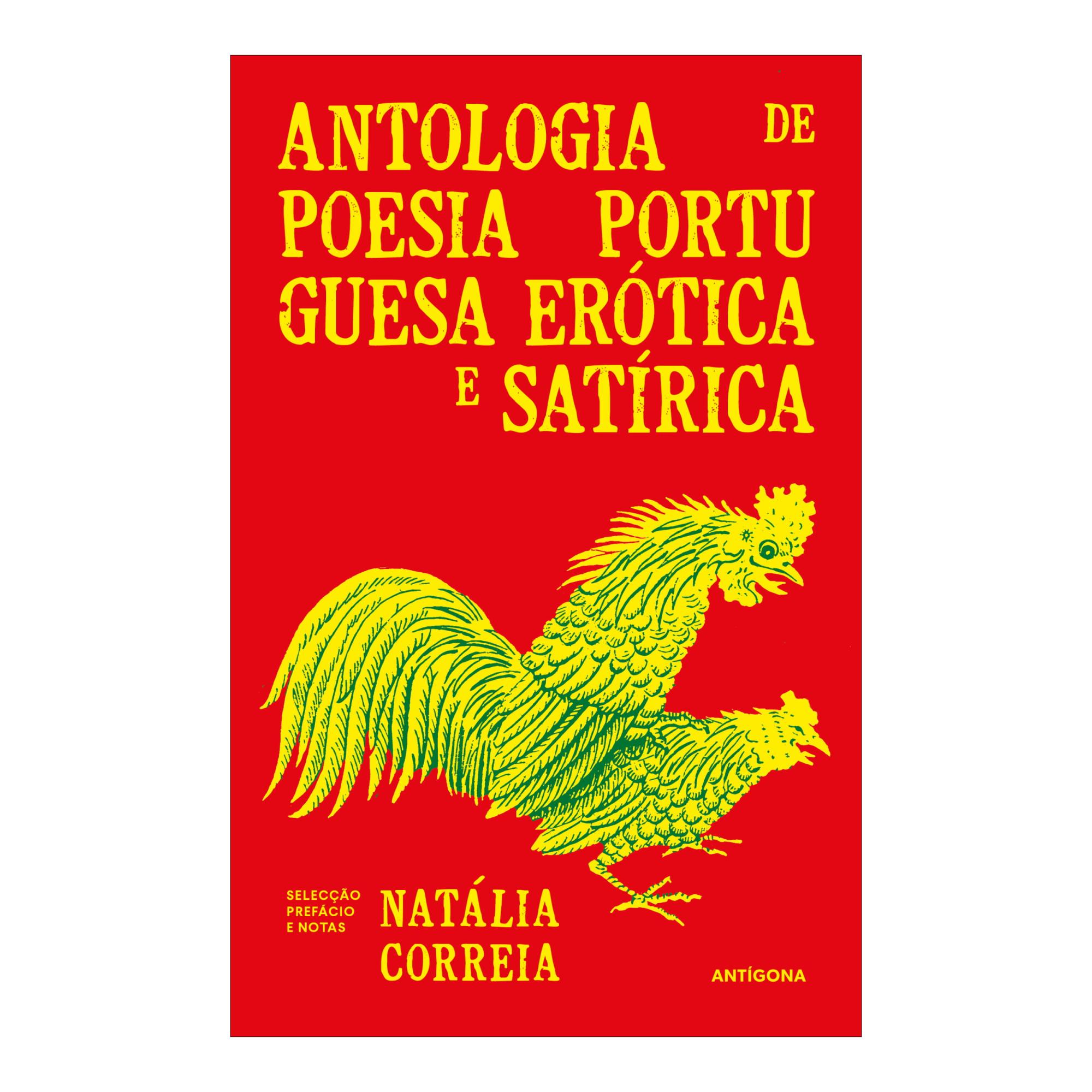 Imagem 0 de Antologia de Poesia Portuguesa Erótica e Satírica - Capa vermemlha