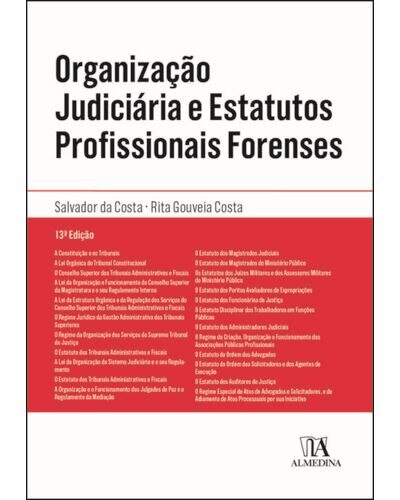 Imagem 0 de Organizacao judiciaria e estatutos profissionais f