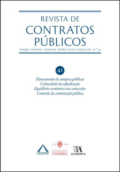Imagem 0 de Revista de Contratos Públicos Nº 41