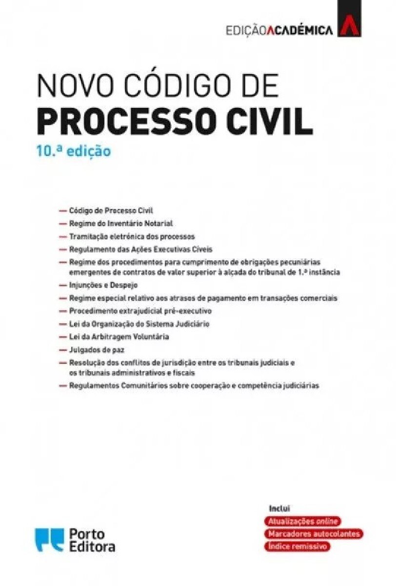 Novo Código de Processo Civil - Edição Académica 1