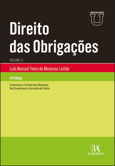 Direito das Obrigações - Vol. II 1