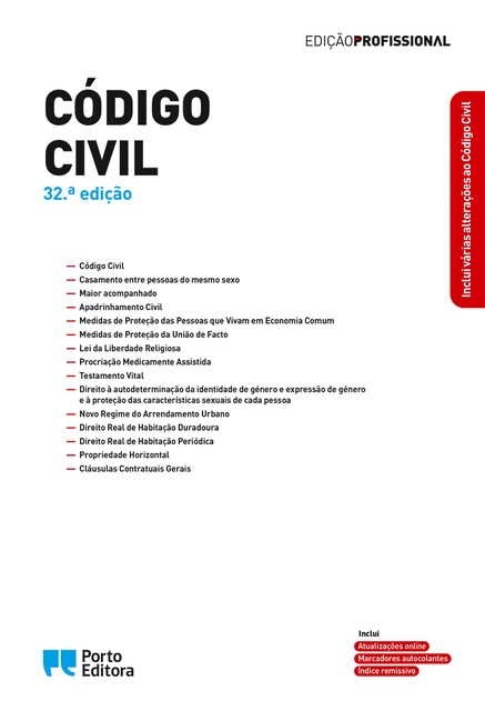 Imagem 0 de Código Civil - 32.ª edição