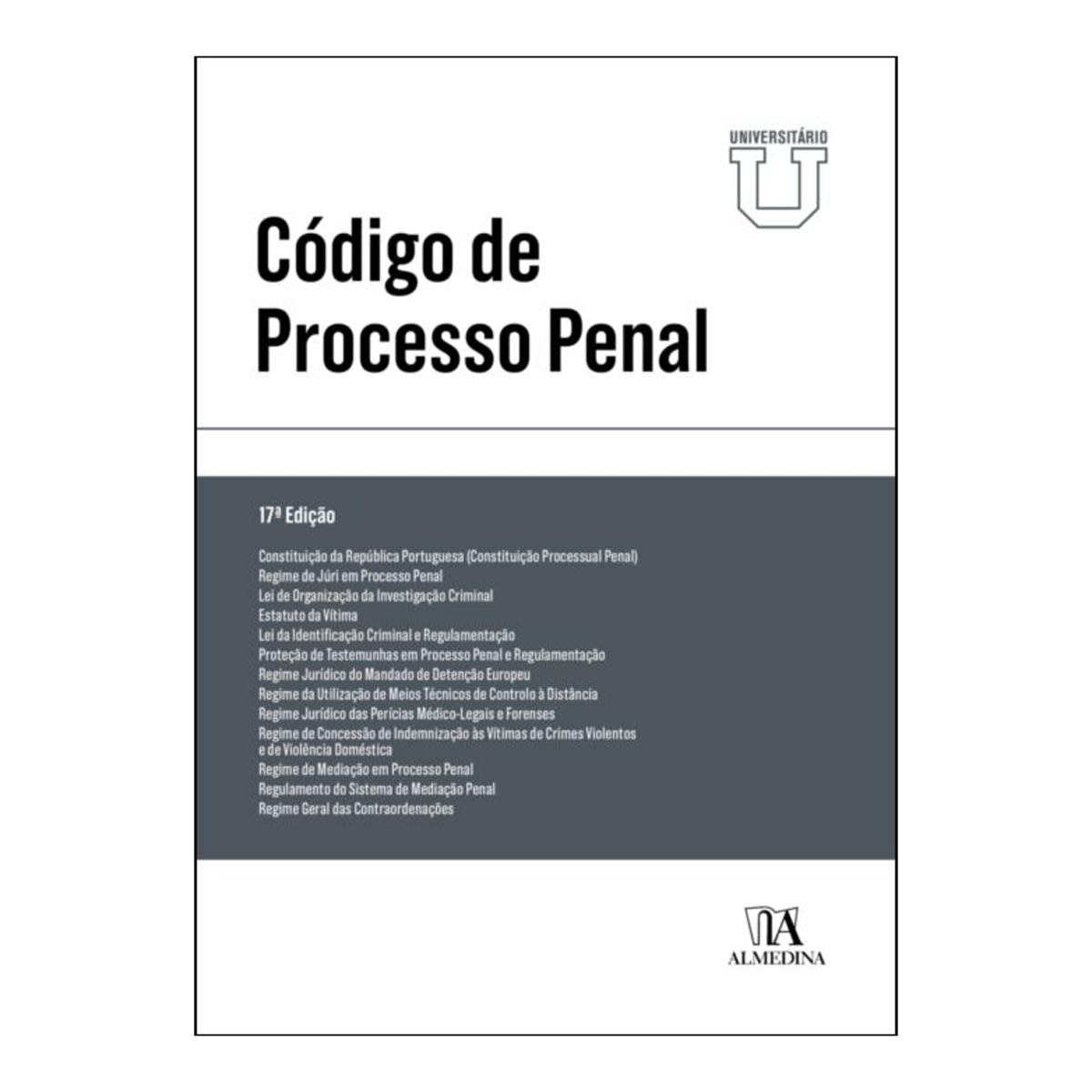 Imagem 0 de Código de Processo Penal - Edição Universitária 17ª Edição