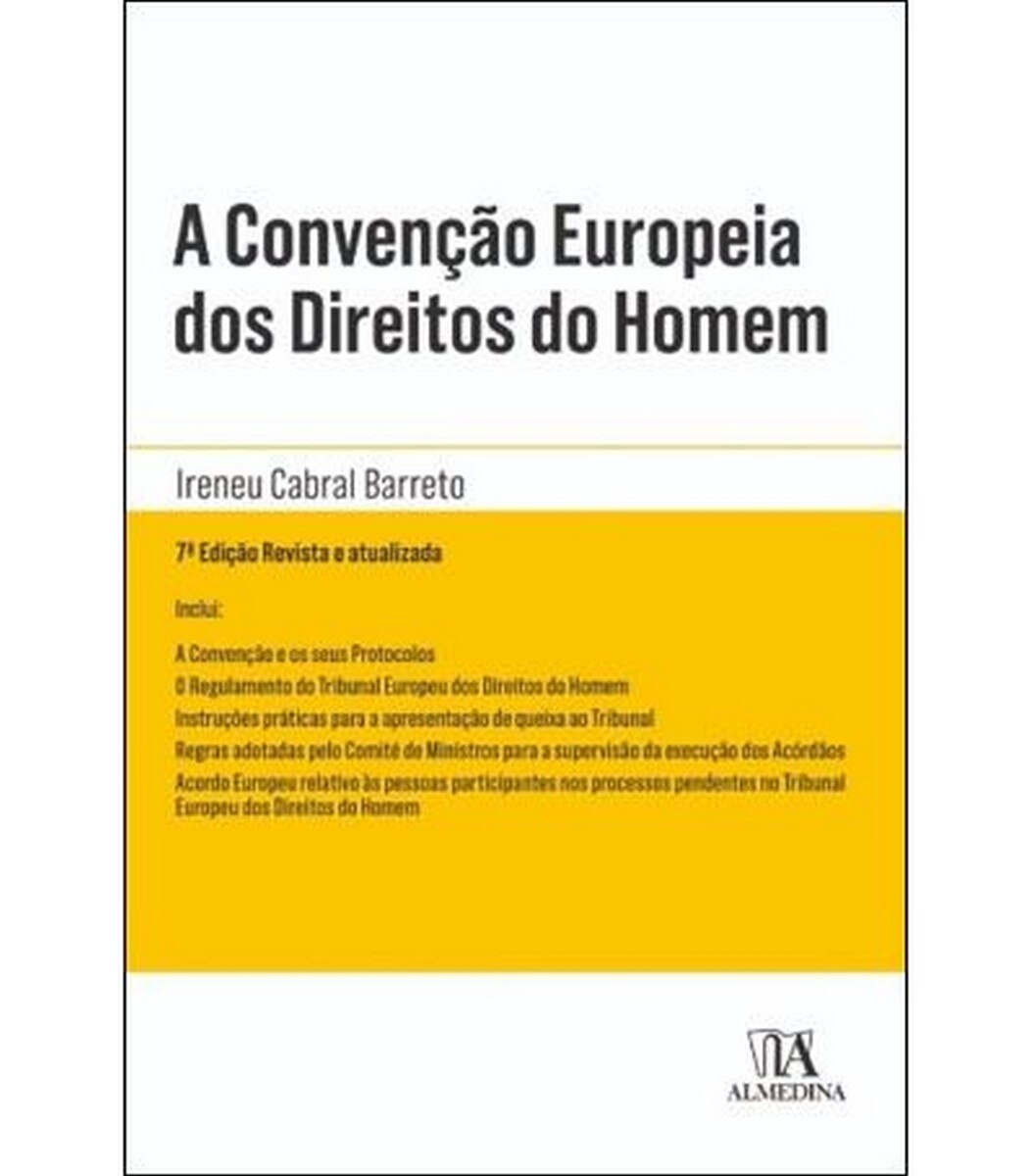 A convencao europeia dos direitos do homem anotada 1