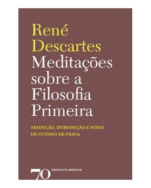 Imagem 0 de Meditacoes sobre a filosofia primeira