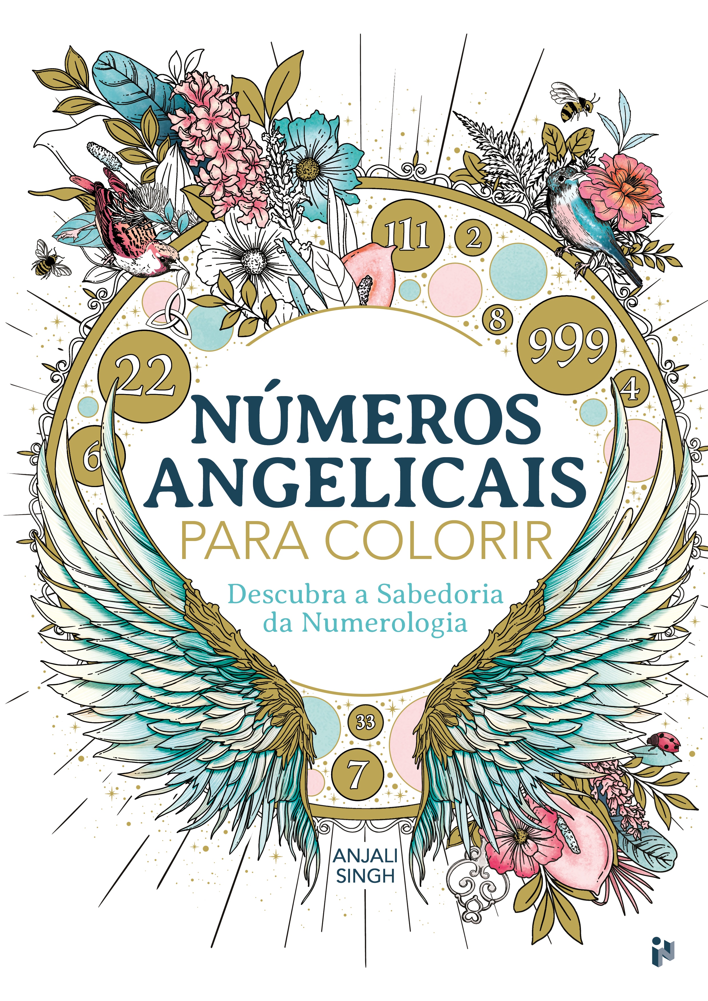 Números Angelicais para Colorir 1