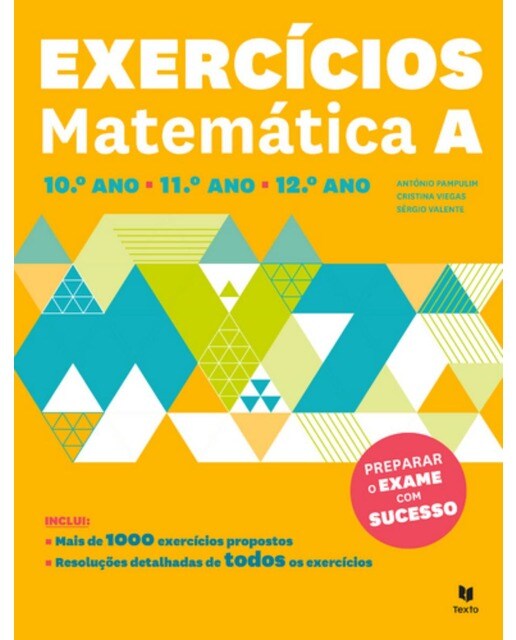 Imagem 0 de Exercícios de Matemática A - 10º, 11º e 12º Ano