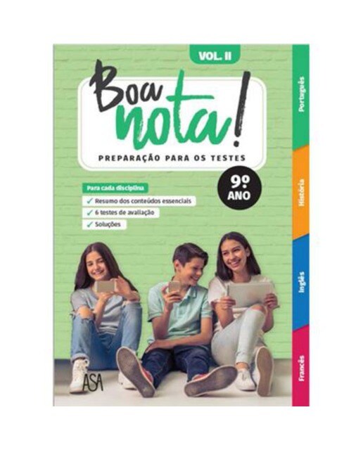 Imagem 0 de Boa Nota! Preparação para os Testes - 9.º Ano Volume II