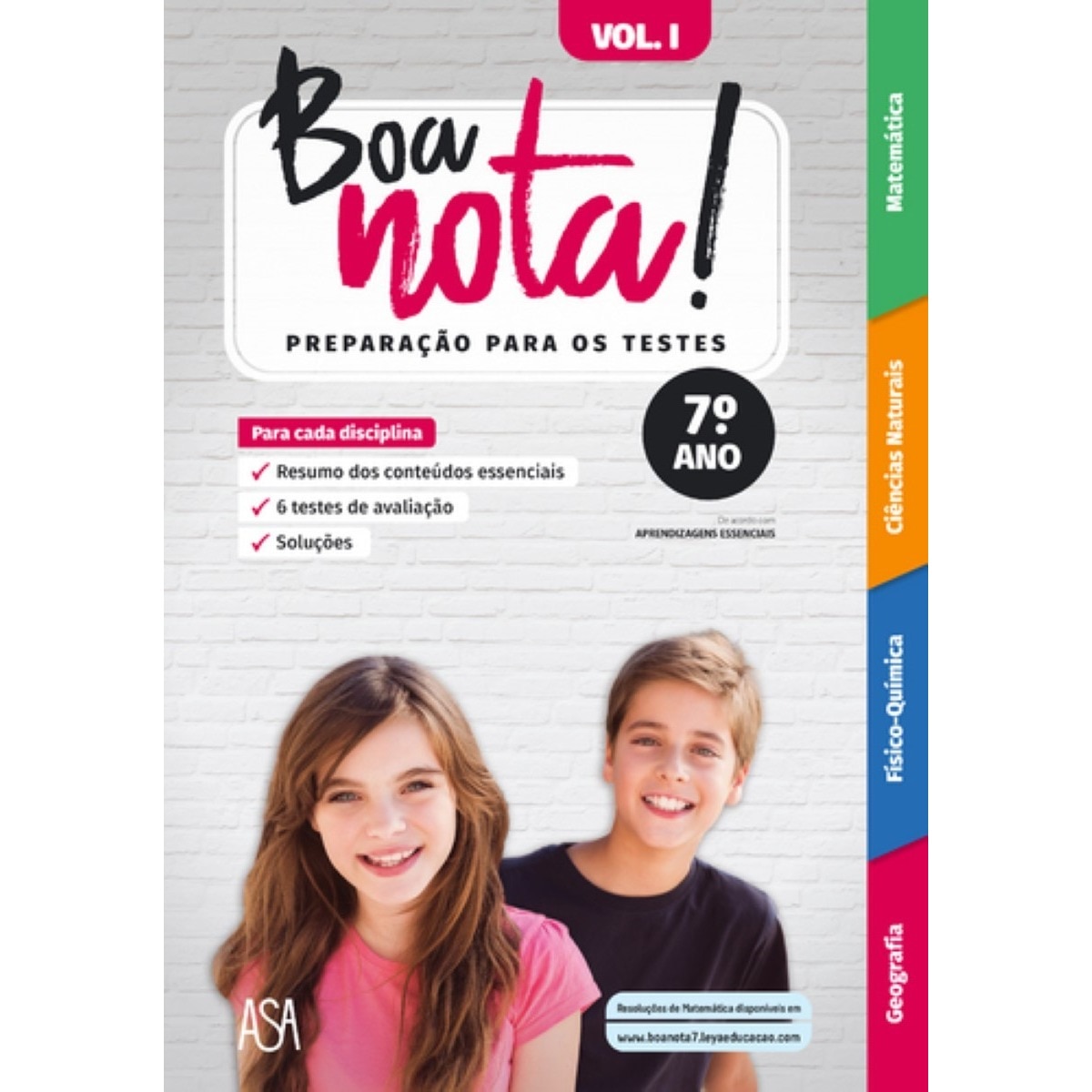 Boa nota! Preparação para os Testes - 7.º Ano Volume II 1