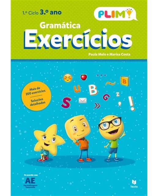 Imagem 0 de Plim! Exercícios de Gramática 3.º Ano
